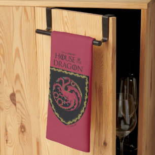 HOUSE OF THE DRAGON House Targaryen Crest Tea Towel