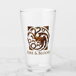 HOUSE OF THE DRAGON   House Targaryen Sigil Glass