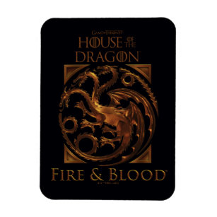 HOUSE OF THE DRAGON   House Targaryen Sigil Magnet
