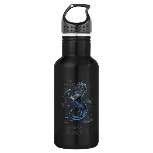 HOUSE OF THE DRAGON | House Velaryon Sigil 532 Ml Water Bottle (Front)