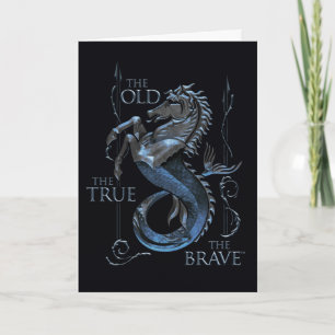 HOUSE OF THE DRAGON   House Velaryon Sigil Card