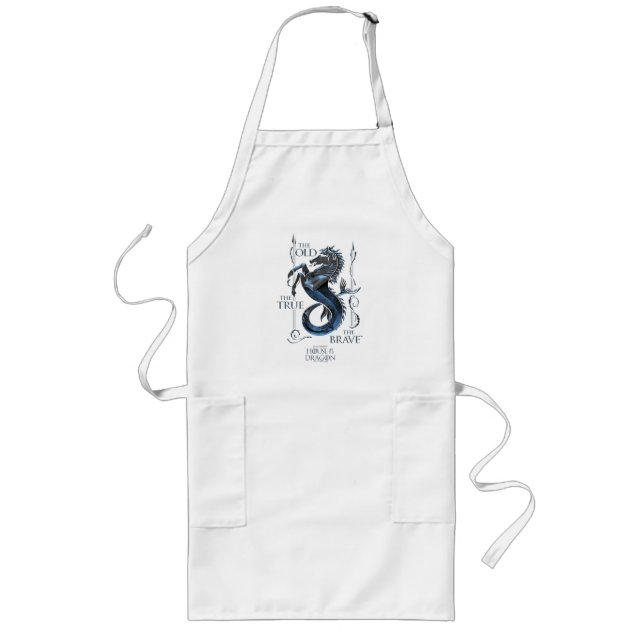 HOUSE OF THE DRAGON | House Velaryon Sigil Long Apron (Front)