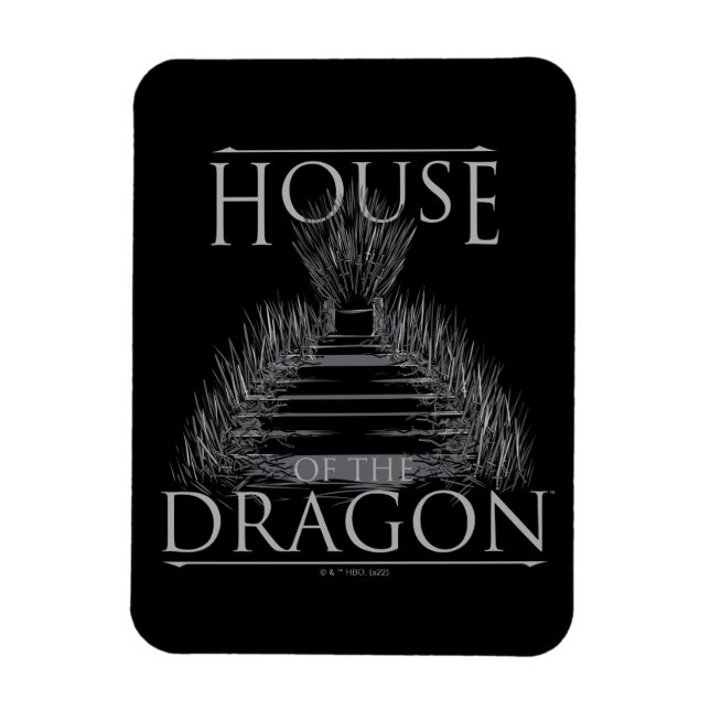 HOUSE OF THE DRAGON | Iron Throne Graphic Magnet (Vertical)