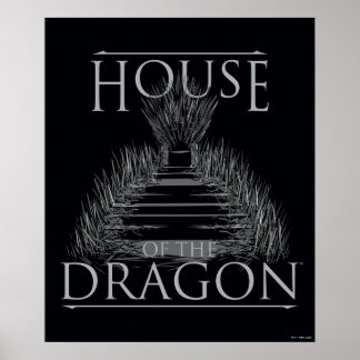 HOUSE OF THE DRAGON | Iron Throne Graphic Poster