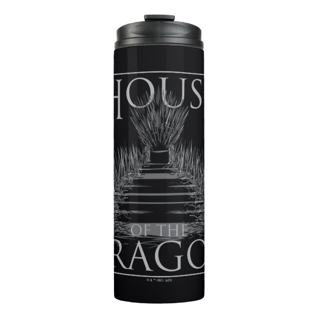 HOUSE OF THE DRAGON | Iron Throne Graphic Thermal Tumbler (Front)