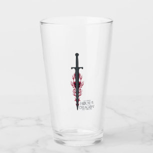 HOUSE OF THE DRAGON   King Viserys Flaming Sword Glass