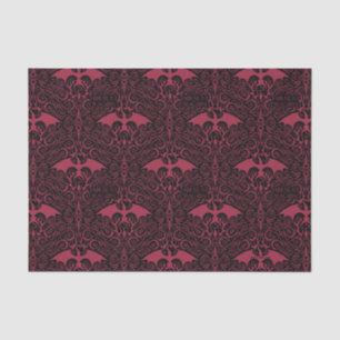 HOUSE OF THE DRAGON   Red Dragon Filigree Pattern Tissue Paper