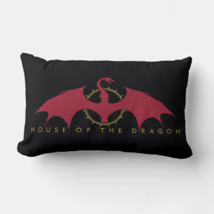 HOUSE OF THE DRAGON Red Dragon Graphic Lumbar Cushion