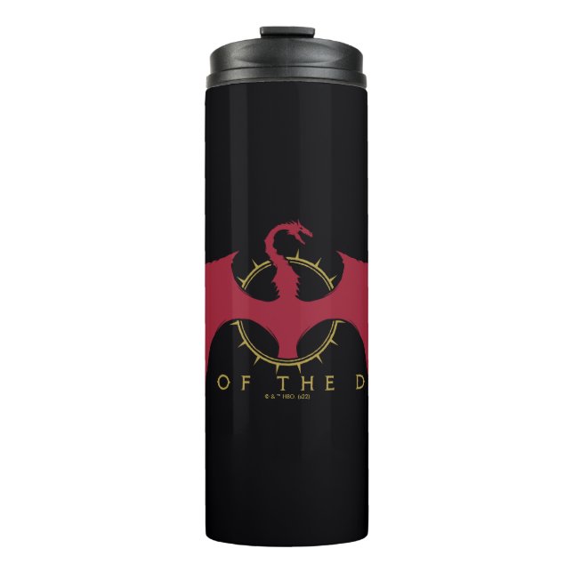HOUSE OF THE DRAGON | Red Dragon Graphic Thermal Tumbler (Front)