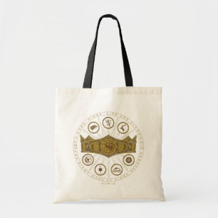 HOUSE OF THE DRAGON   Seven Kingdoms Crown Graphic Tote Bag