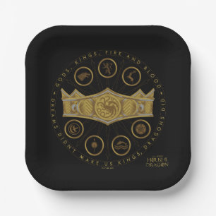 HOUSE OF THE DRAGON   Symbols Paper Plates