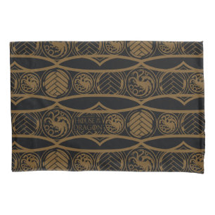 HOUSE OF THE DRAGON   Targaryen Stripe Pattern Pillowcase