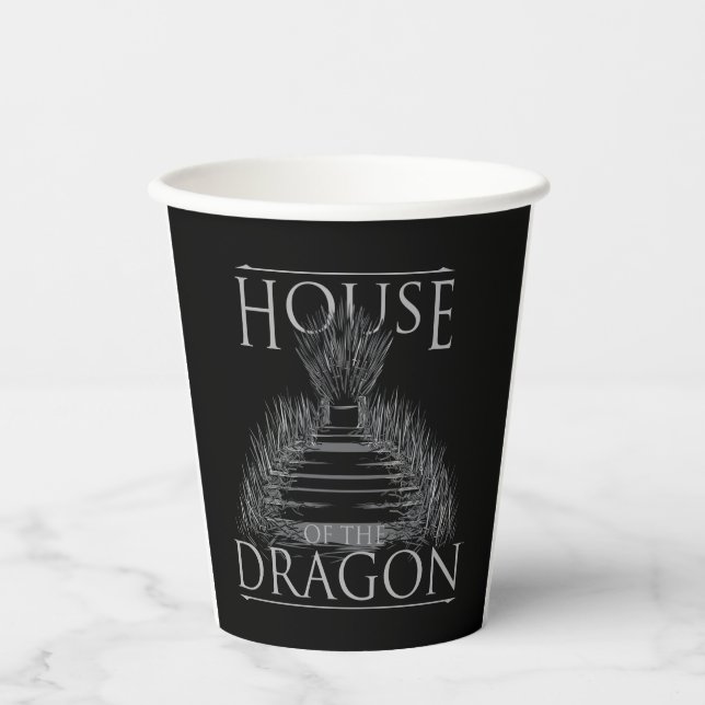 HOUSE OF THE DRAGON Throne Paper Cups (Front)