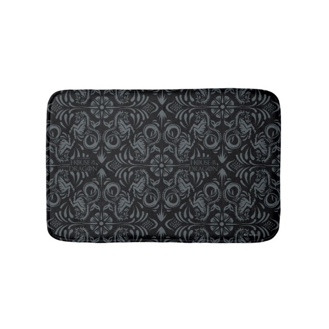 HOUSE OF THE DRAGON | Velaryon Diamond Pattern Bath Mat (Front)