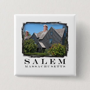 House of the Seven Gable 15 Cm Square Badge