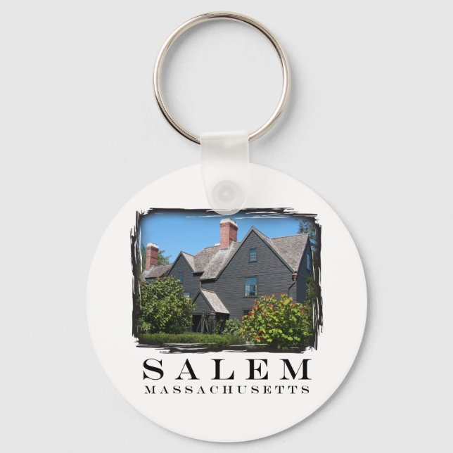 House of the Seven Gable Key Ring (Front)