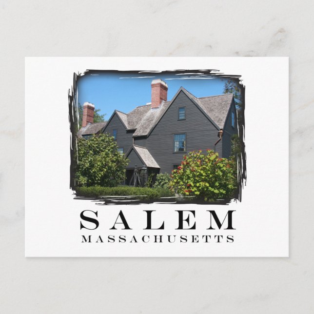 House of the Seven Gable Postcard (Front)