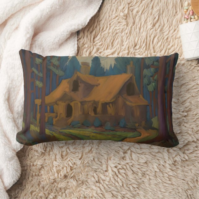 House of tranquillity lumbar cushion (Blanket)