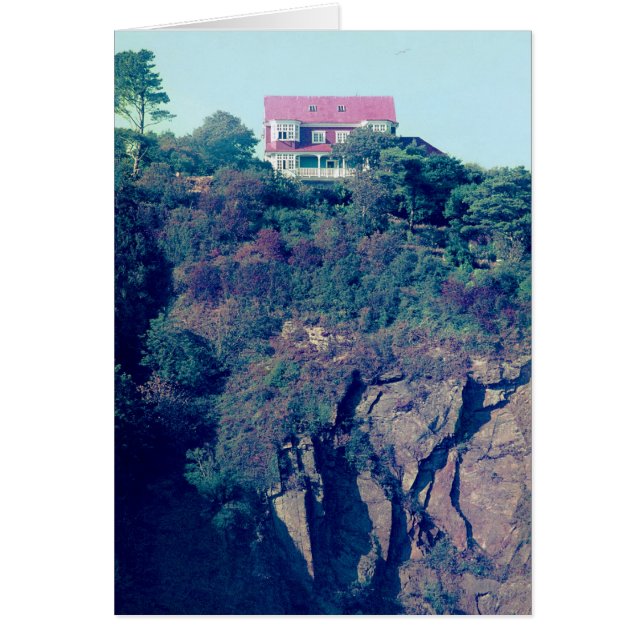 House on a Cliff, Tenby, Wales, UK (Late 70s) (Front)