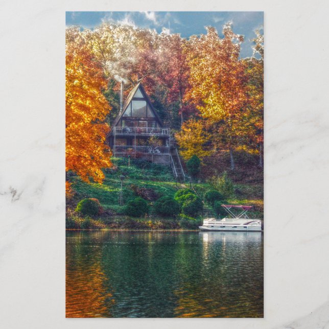 House on the Lake Stationery (Front)