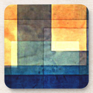 House on the Water by Paul Klee Coaster
