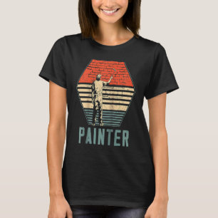 House Painter Decorator Retro Vintage Painter Ragl T-Shirt