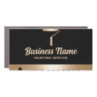 House Painter Modern Black & Gold Painting Service