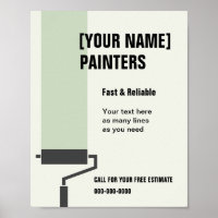 House Painter Painting Contractor Advertising