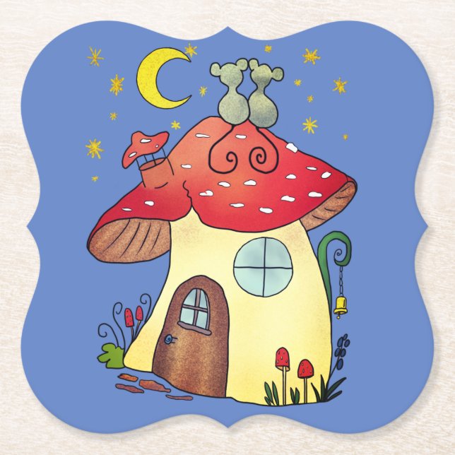 house paper coaster (Front)