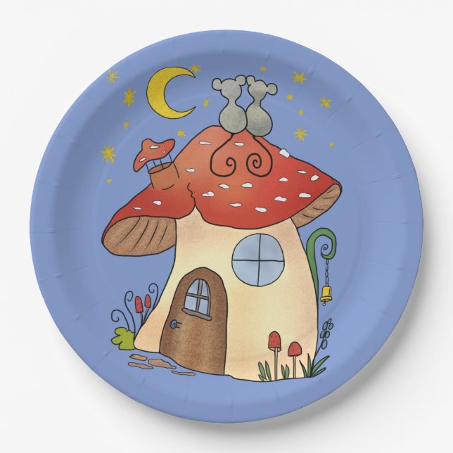 house paper plate (Front)