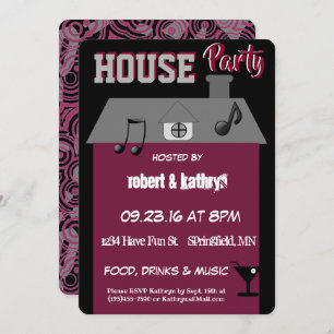 House Party Invitation