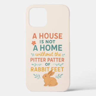 House pitter patter rabbit iPhone 12 pro case