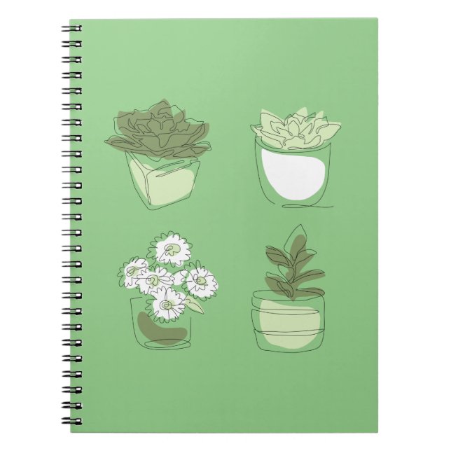 House Plants Design Notebook (Front)