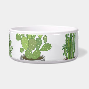 House plants, vintage doodle pattern