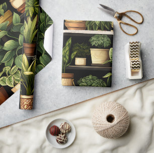 House Plants  Wrapping Paper