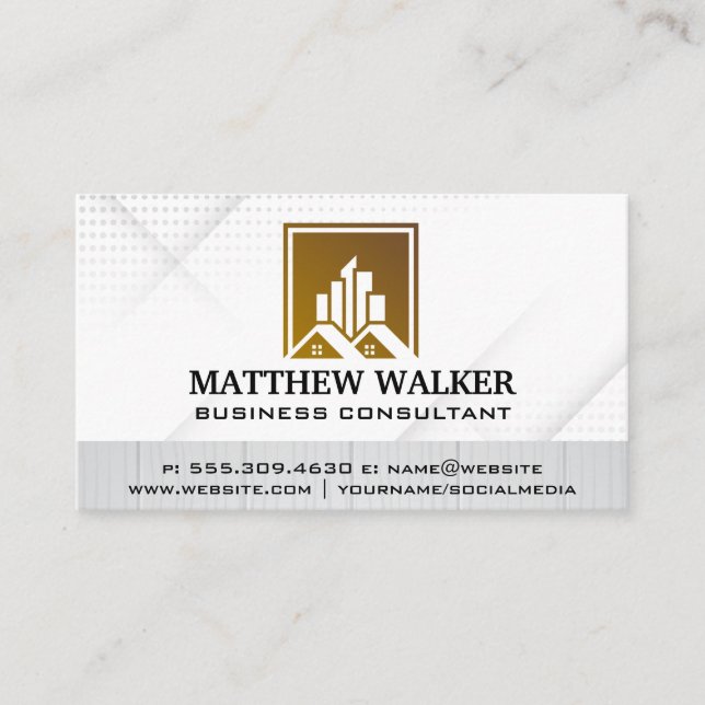 House Real Estate | Commercial Property Business Card (Front)