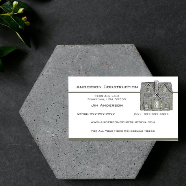 House Remodeling Business Card (House Remodeling Business Card)