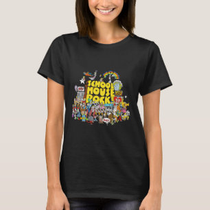 House Rock School Animated Cartoons Byck To School T-Shirt