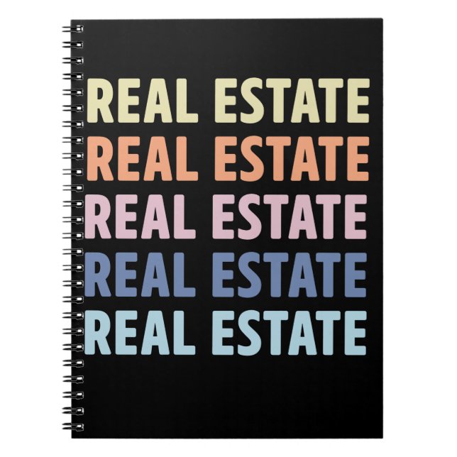 House Seller Real Estate Agent Notebook (Front)
