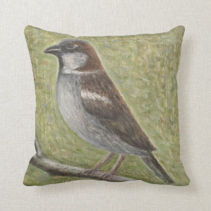 House Sparrow 2008 Cushion