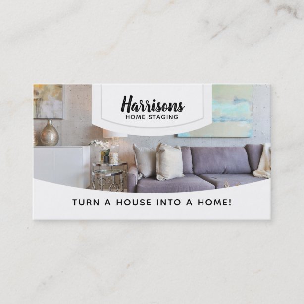 Home Staging Business Cards Zazzle AU