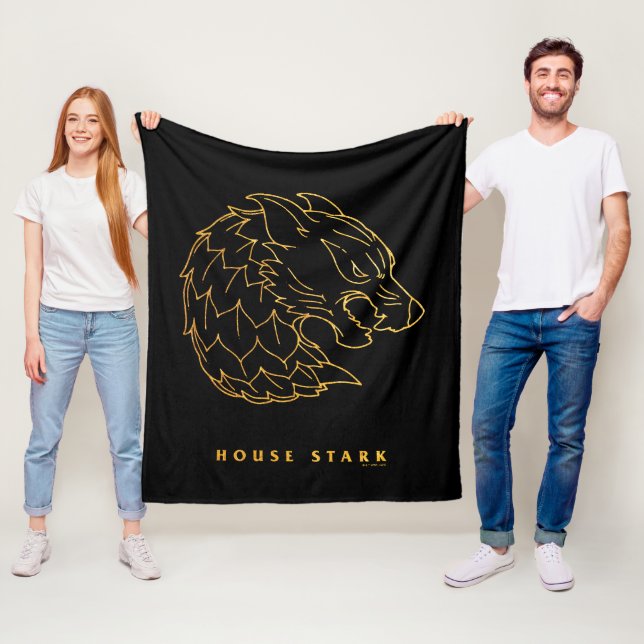 House Stark Icon Fleece Blanket (In Situ)