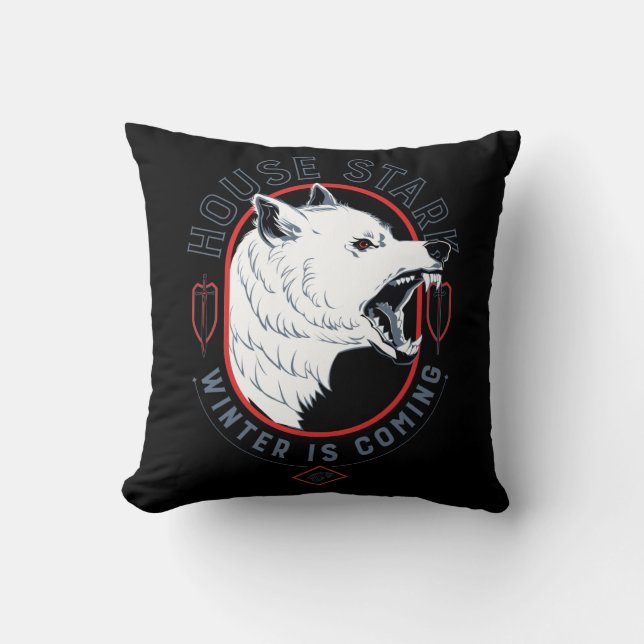 House Stark - Winter Is Coming Cushion (Front)