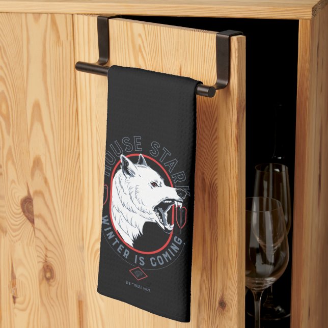 House Stark - Winter Is Coming Tea Towel (Thirds Fold)