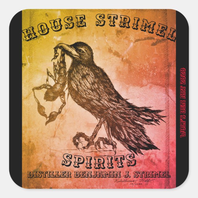 House Strimel Stickers (Front)