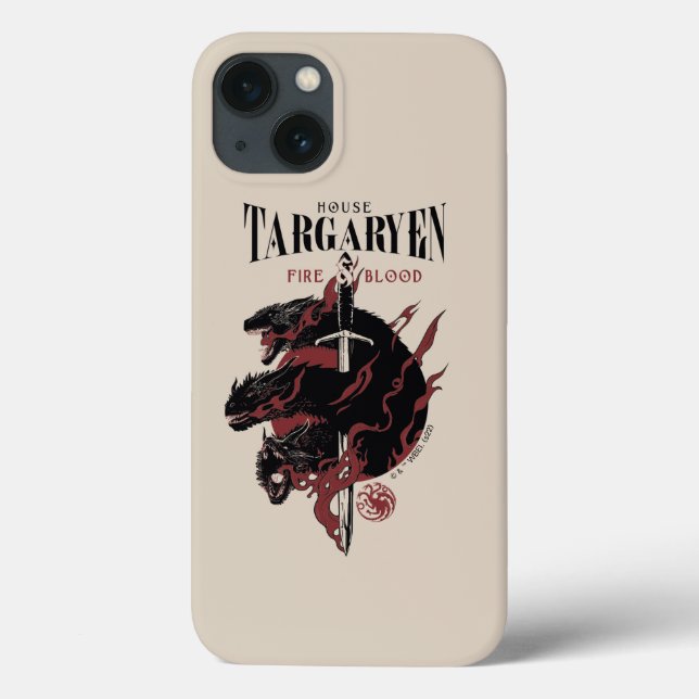 House Targaryen - Fire & Blood Case-Mate iPhone Case (Back)