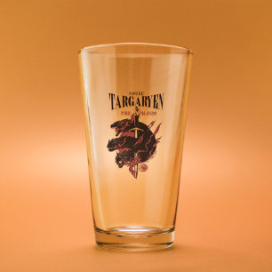 House Targaryen - Fire & Blood Glass