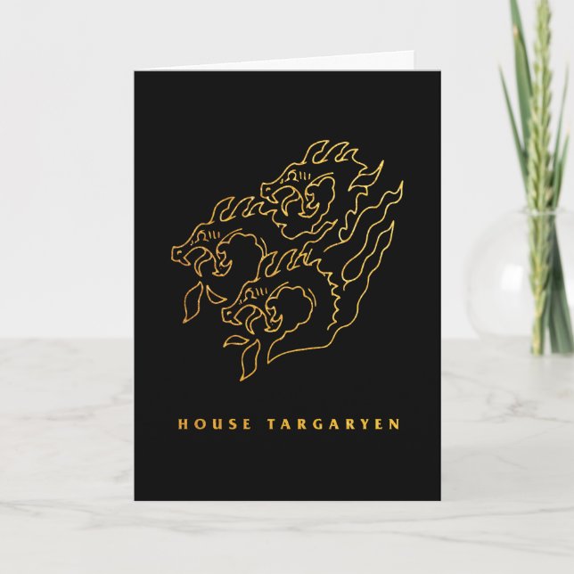 House Targaryen Icon Card (Front)
