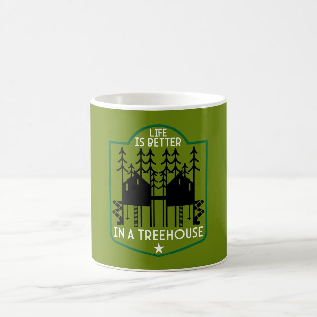 House Treehouse Coffee Mug (Center)