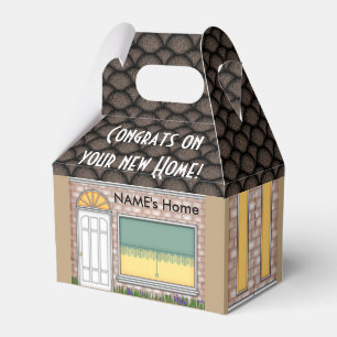House Warming Home Shape Gift Box